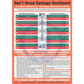 Poster - Don't Throw Garbage Overboard